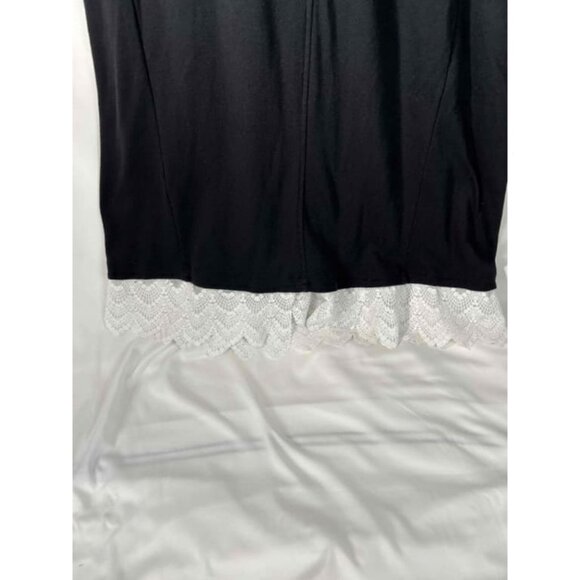 Womens Black Short Sleeve Round Neck - Picture 3 of 7